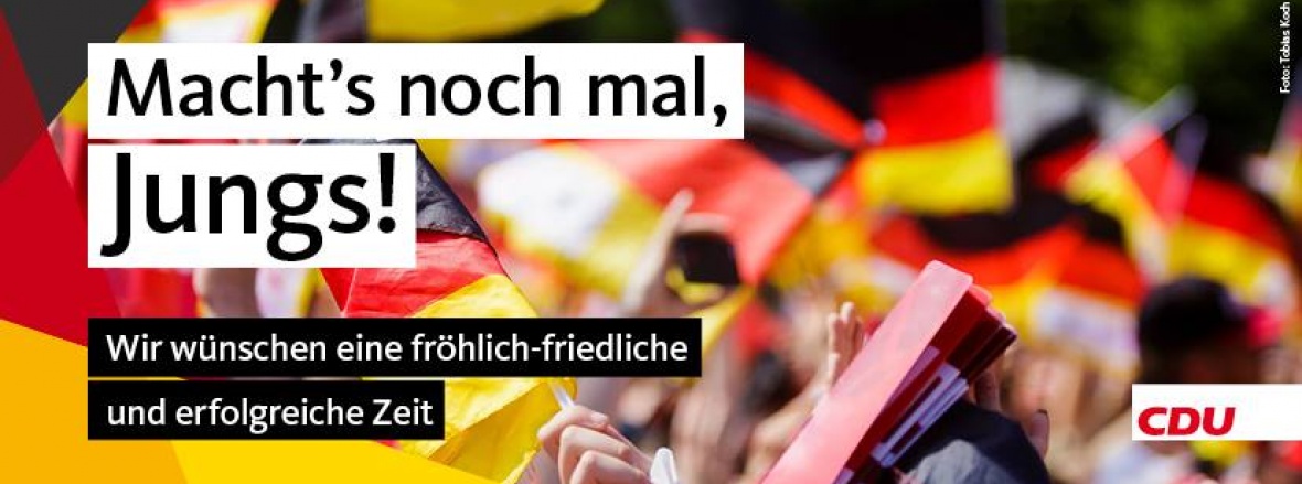 Viel Erfolg! - WM 2018 Viel Erfolg! - WM 2018