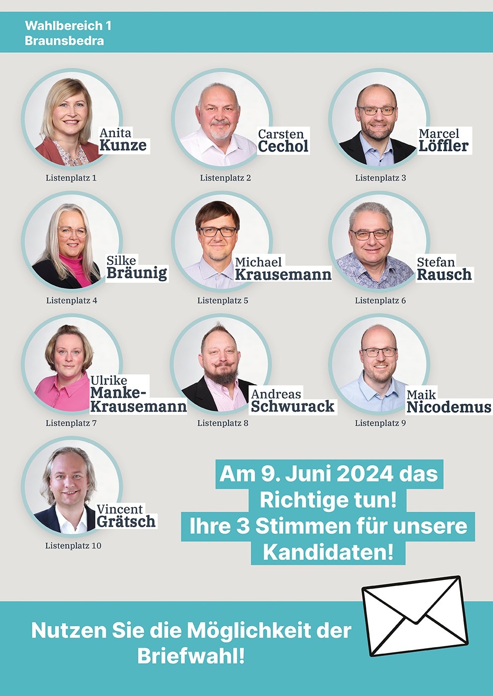 Kandidaten WB 1 - CDU Braunsbedra