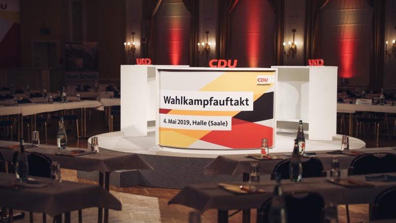Wahlkampfauftakt Halle (Saale)