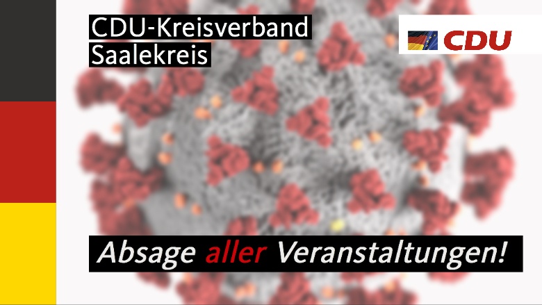 Absage Veranstaltungen