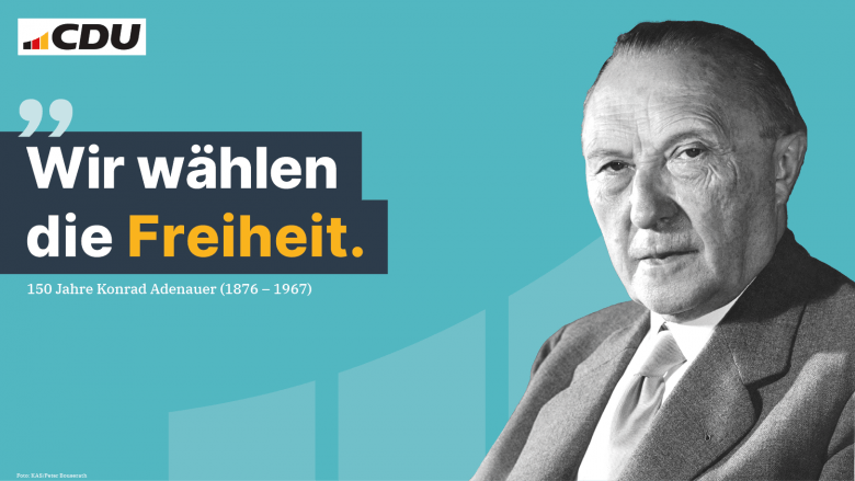 150 Jahre Konrad Adenauer