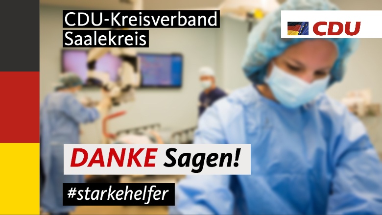 Dank sagen!