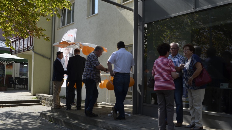 Büroeröffnung MdB Schweiger - Merseburg 08