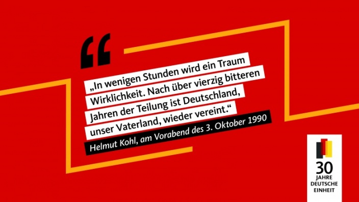 30 Jahre Deutsche Einheit