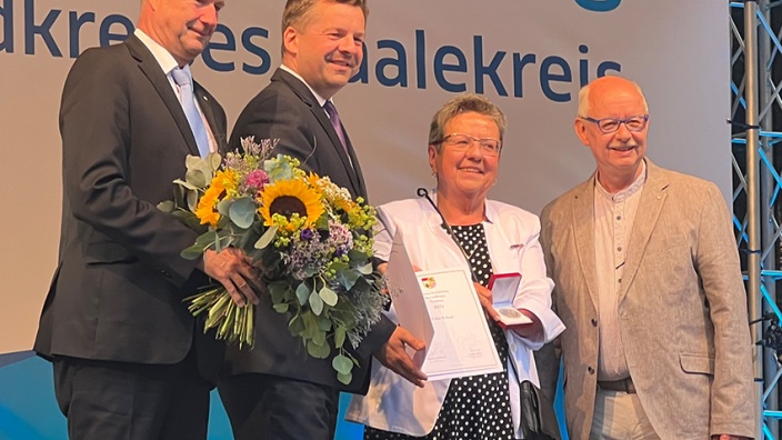 Ehrung für Edda Schaaf