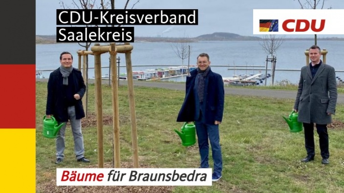 Baumpflanzaktion in Braunsbedra