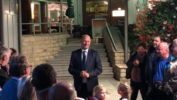 Landrat Hartmut Handschak
