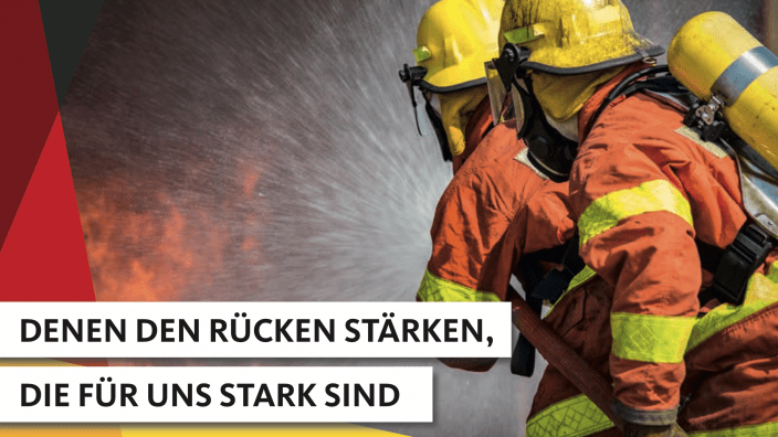 Denen den Rücken stärken, die für uns stark sind